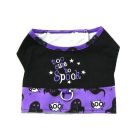 Doggie Design Halloween Dog Harness Choke Free Stylish Matching Leash Spooky Festive (Color: Too Cute to Spook, Size: X-Small)