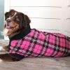 Doggie Design Highline Fleece Step In Dog Coat Adjustable Touch Fastener Closure Warm Pullover Lightweight Winter Multiple Colors Sizes Comfortable