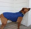 Doggie Design Coat Dog Reversible Fleece Lined Puffer Warm Polyester