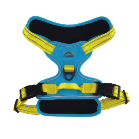 Doggie Design Venture Paw Pull Control Dog Harness Sugar Rush Pink (Color: Sun Chaser Blue, Size: large)