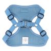 Wrap and Snap Harness Sunset Hibiscus Adjustable Soft Mesh Easy Wear Choke Free Secure Fit Doggie Design