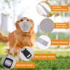 Dog Muzzle Adjustable Mesh Soft Fabric Long Snout Training Tool Anti-Biting CCS