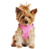 Wrap and Snap Harness Sunset Hibiscus Adjustable Soft Mesh Easy Wear Choke Free Secure Fit Doggie Design