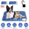 Pet Heating Pad 86 141F Adjustable Timer 0 12Hr Digital Display Waterproof Chewing Resistant Cozy Warm Durable Puppy Design