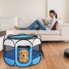 PetLuv Pet Tent Playpen Travel Shade UV Protection Safety Indoor Outdoor Mesh Polyester Ventilation Puppy Secure Portable Design
