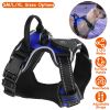 Unbranded LED Dog Harness Vest High Visibility Adjustable Mesh Reflective Night Walking Safety Secure Bright Light Design