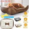 PetLuv Dog Rest Cushion Deluxe Soft Warm Comfort Mat Non Slip Cozy Support Sleep Pad Oxford Fabric Indoor Resting Surface