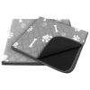 Reusable Dog Pee Pads Washable Anti Slip Layered Absorbent Med Lg Housebreaking Whelping Durable Training Mat