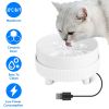 Heated Pet Water Bowl Ceramic USB Low Power 5V 1A Corrosion Heat Resistant Elevated Stand Detachable Clean Safe Puppy