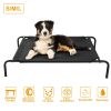 Cool Elevated Dog Bed Oxford Fabric Steel Frame Off-The-Ground Airflow Cot CCS