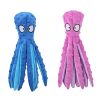 Unbranded Carton Octopus Toy Set No Stuffing Squeaky Crinkle Bright Colorful Plush Safe Odorless Interactive Durable Chewing Puppy Play