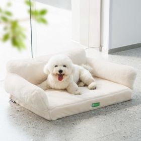 MEWOOFUN Orthopedic Dog Bed Egg Foam Sofa Removable Washable Cover Non Slip Bottom Supportive Plush Indoor Design (Option: QCP126)