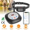 TeqHome GPS Dog Fence System Smart Virtual Boundary 65–328 ft Range Beep Vibration Auto Stop Safety Built In GPS Lost Prevention App
