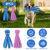 Unbranded Carton Octopus Toy Set No Stuffing Squeaky Crinkle Bright Colorful Plush Safe Odorless Interactive Durable Chewing Puppy Play