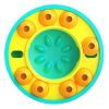Dog Puzzle Food Feeder IQ Training Slow Treat Dispenser Non Toxic Safe Brain Stimulation Interactive Mental Enrichment for