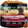 Kinpur 180 Cranberry Chews Dog Supplement Natural Aid Urinary Tract Kidney Support Daily Wellness Bladder Comfort Soft Chew Design