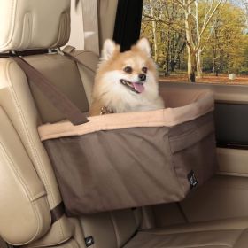 PetSafe Booster Seat Automobile Car Padded Safety Leash Washable Liner Elevated Travel Seat Secure Comfort Support (Option: Medium)