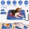 Unbranded Pet Heating Pad 9 Levels 86 131F Timer 2H 4H 8H 12H Constant Waterproof Chewing Resistant Durable Cozy Warm Puppy Design
