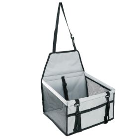 Dog Booster Car Seat Vehicle Safety Comfort Foldable Travel Basket CCS (Option: PetTravelCarrier)