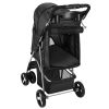 iMounTEK Pet Stroller Jogger Travel Carrier Storage Basket Netting Air Circulation All Terrain Puppy Secure Outdoor Design