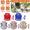 Dog Chest Harness & Leash Set Reflective Adjustable Mesh Padding No-Choke CCS
