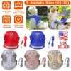Reflective Dog Chest Harness and Leash Set Adjustable Mesh Padding High Visibility Night Walking Secure for Puppies Dogs