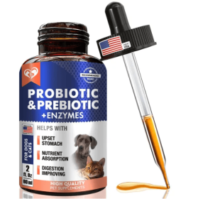 Beloved Pets Probiotics Enzymes Dog Digestive Supplement Gut Health Digestion Immunity Stool Quality Daily Wellness Balanced Enzyme Design (Option: 1PC)