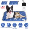 Unbranded Pet Heating Pad 9 Levels 86 131F Timer 2H 4H 8H 12H Constant Waterproof Chewing Resistant Durable Cozy Warm Puppy Design