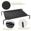 Cool Elevated Dog Bed Oxford Fabric Steel Frame Off-The-Ground Airflow Cot CCS