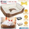 PetLuv Dog Rest Cushion Deluxe Soft Warm Comfort Mat Non Slip Cozy Support Sleep Pad Oxford Fabric Indoor Resting Surface