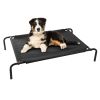 Cool Elevated Dog Bed Oxford Fabric Steel Frame Off-The-Ground Airflow Cot CCS