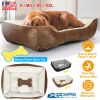 PetLuv Dog Rest Cushion Deluxe Soft Warm Comfort Mat Non Slip Cozy Support Sleep Pad Oxford Fabric Indoor Resting Surface