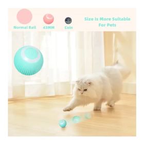 Rolling Dog Ball Interactive Fun Toy Motion Chase Fetch Yegbong (Specification: Green)