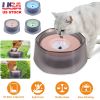 Slow Water Bowl Floating Disk Anti-Splash Hygienic Clean No-Spill Dish CCS