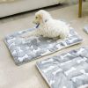 Unbranded Double Sided Dog Sleeping Pad Warm Kennel Blanket Reversible Design Fluffy Cotton Filling Machine Washable Durable Surface