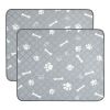 Reusable Dog Pee Pads Washable Anti Slip Layered Absorbent Med Lg Housebreaking Whelping Durable Training Mat