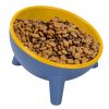 Elevated Tilted Dog Bowl Anti-Vomiting Dishwasher Safe Food-Grade Stainless CCS