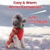 CooShou Dog Christmas Sweater Stylish Pattern Skin-Friendly Warm Knit Apparel