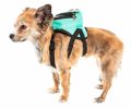 Pet Life Cartoon Dog Harness Backpack Cotton Dual Pocket Breathable Mesh Adjustable Straps Elephant Design Durable Adventure Walking