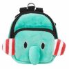 Pet Life Cartoon Dog Harness Backpack Cotton Dual Pocket Breathable Mesh Adjustable Straps Elephant Design Durable Adventure Walking