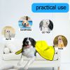 Unbranded Microfiber Dog Towel Thick Super Absorbent Quick Drying Soft Safe Odorless Machine Washable Hook Design