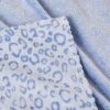 Krifey Flannel Fleece Cow Print Dog Blanket Super Soft Sherpa Reversible Lightweight Warm All‑Season Couch Bed Throw