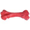 Unbranded Aggressive Chewer Dog Bone Durable Beef Flavored Rubber Chew Toy Strong Chewers Healthy Chewing Habits Light Dental Support