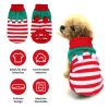 CooShou Pet Christmas Sweater Stylish Cute Pattern Skin‑Friendly Warm Seasonal Dogs Puppy