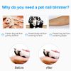 Unbranded Stainless Steel Dog Nail Clipper Safety Guard Ergonomic Handle Precision Cutting Two Option Daily Grooming Tool
