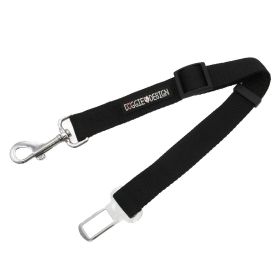 Doggie Design Seat Belt Strap Leash Adjustable Safety Car Harness Connector Secure Freedom Combination Puppy Travel Restraint Durable (Size: One Size)