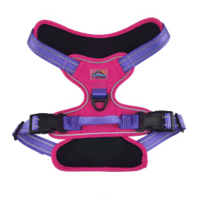 Doggie Design Venture Paw Pull Control Dog Harness Sugar Rush Pink (Color: Sugar Rush Pink, Size: X-Small)