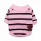 Casual Dog Shirt Soft Breathable Cotton Clothing Apparel Multi-Color Jersey Tee CCS