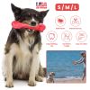 Unbranded — Aggressive Chewer Dog Bone Durable Beef Flavored Rubber Chew Toy Strong Chewers Healthy Chewing Habits Light Dental Support