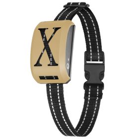 Unbranded — Wireless Fence Expansion Receiver Collar Beep Vibration Static Modes Multi Dog Training Containment System Adjustable Fit Reliable Control (Option: Gold)